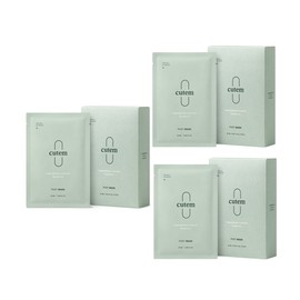 Q-TEM Post Mask Set Soothing Pores Exfoliating Cica Centella Asiatica Cooling 10 sheets 3 boxes / 큐템 포스트 마스크 세트 진정 모공 각질 시카 병풀 쿨링 10매 3박스