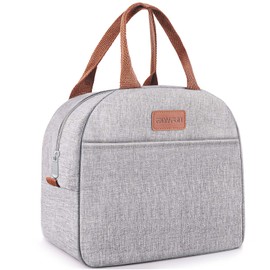 Lunch Bag for Women & Men Adult Insulated Lunch Box, Small Leakproof Cooler Food Lunch Containers Reusable High Capacity Lunch Tote Bags for Work, Travel, Outdoor