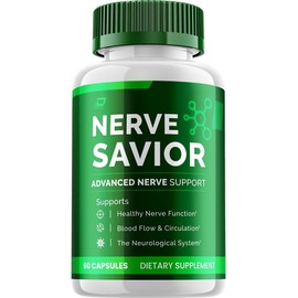 Nerve Savior for Neuropathy, Nerve Savior for Circulation, Inflammation (1 Pack)