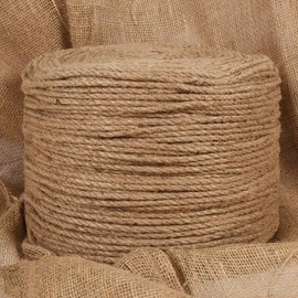 Rope 100% Jute 0.2" 19685", Hardware, Chain, Wire & Rope, Ropes & Hardware Cable, 91271