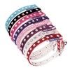 Diamante Velvet Adjustable Cat Safety Collar With Bell Made By