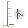2-/4-Bike Storage Rack with Basket - Bike Rack Garage for