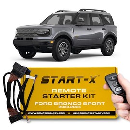 Start-X Plug N Play Remote Starter Kit for Ford Bronco Sport (2023-2024) / Push to Start