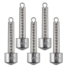 Dr.Fish 5 Pack Spider Surf Fishing Weight Sputnik Sinker 1oz-8oz Saltwater Surf Fishing Sinker Beach Casting Sea Fishing Bottom Holder 6oz
