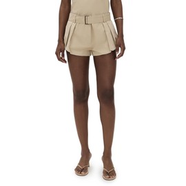 Lioness Women's New York Shorts, Camel, Tan, S