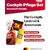 KESTRAL® Car cockpit care set with dust cloth and microfibre