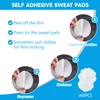 Achselpads, 60 Stück Selbstklebend Achselpads, Achsel Schweiß Pads, Unsichtbare Schweißpads,