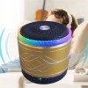 Maíz Bocina Bluetooth Recargable Usb Inalambrica Portatil Luz Led