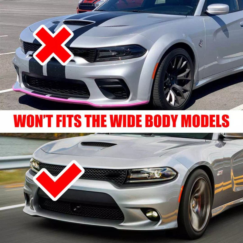 MTD Fits 15-22 Dodge Charger SRT V2 Style Front Bumper