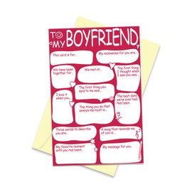 Arsagen First Date Night Love You, Funny Valentines Day Card from Girlfriend, Romantic Boyfriend Valentine's Day Card,Surprising Anniversary Card