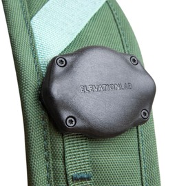 Elevation Lab TagVault™ AirTag - Soporte de correa (2 unidades) - El soporte AirTag ultra seguro | Impermeable y discreto | para mochilas, bolsas y correas de cámara