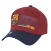 FC Barcelona Hat Cap Adjustable 2-Tone-Maroon/Navy