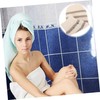 Healvian 3pcs Exfoliating Bath Mitts Dual-sided Scrubbing Gloves for Gentle