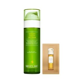Maxclinic 홈쇼핑 동일 맥스클리닉 폼 클렌징 골든 선인장 대용량 110g 1개 Home Shopping Same Max Clinic Foam Cleansing Golden Cactus Large Capacity 110g 1ea