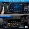 Leadfan Double Din Car Stereo Radio Support Apple Carplay&Android Auto,