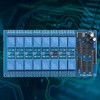 16-channel 12V Relay Module Interface Control Board with Optocoupler Protection
