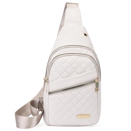 EDLMKM Crossbody Bag for Women, Cross Body Bag Women, Sling Bag, Anti Theft Crossbody Bag, Adjustable Strap, Phone Bags for women Crossbody, Perfect for Shopping and Travel (White)