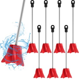 Loosh 8 Pcs 11 Inch Paint Stirrer for Drill, Paint Mixer Attachment, Helix Epoxy Mixer for Concrete Resin Silicone Stirrer Paddle Works with Most Drills
