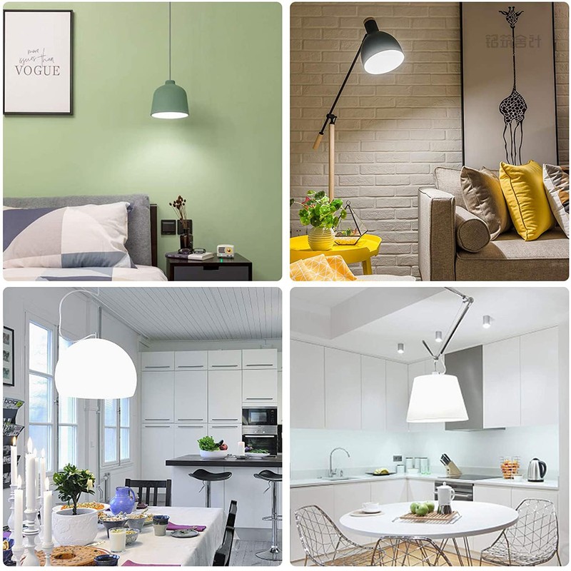 Edearkar 4-Pack E11 LED Bulbs 10W (100W Halogen Equivalent), Daylight