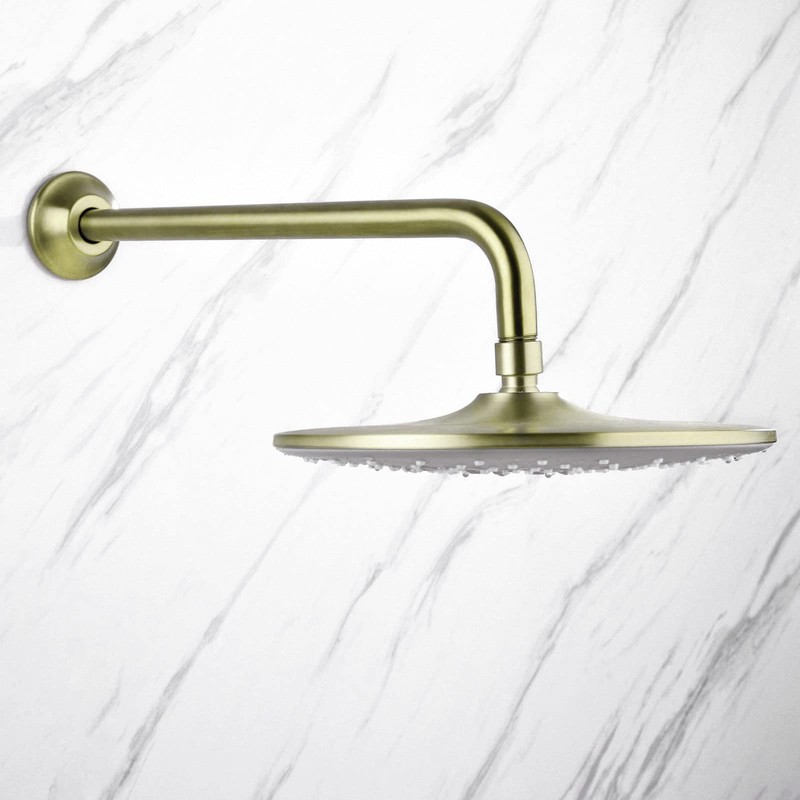 BESTILL 16 Inch L-Shaped Shower Head Extension Arm, Shower Arm