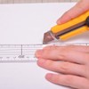 ITOCHU Retail Link Acrylic Ruler 11.8 inches (30 cm) Metal