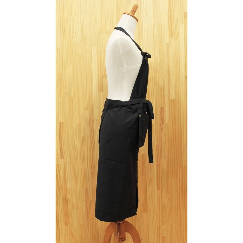 BS-452-23 Crisp House Long, Black, Length 35.4 inches (90 cm)