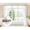 BlastHome® Non-Adjustable Luxury Curtain Rods for Windows, 1 ¼” Rod