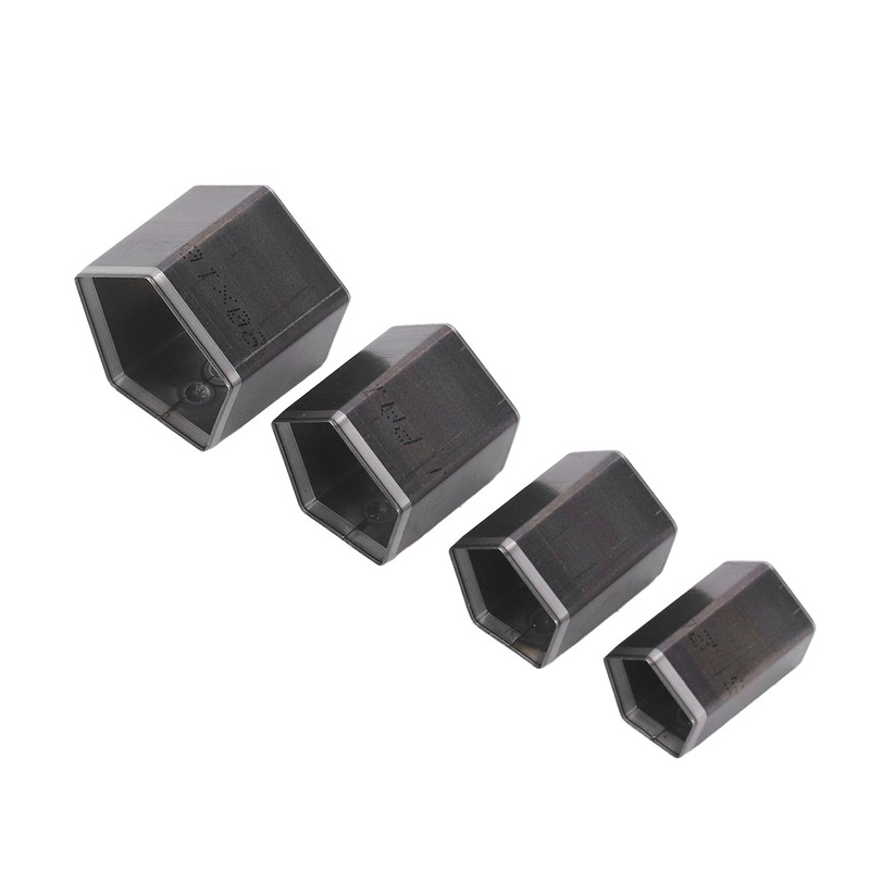 4Pcs Pentagon Cutting Punching Die Alloy Steel Leather Cutting Mold