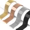ZoRoll 18 mm Metal Strap Compatible with Garmin Venu 3S/Venu