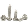 Qrity 100PCS M4x10mm Self Tapping Screw, Torx Pan Head Screws,