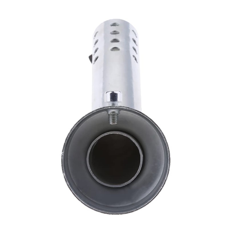 Riloer Universal Motorcycle Muffler Exhaust Silencer Universal Adjustable 48 mm