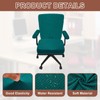 sourcing map Office Chair Covers, Stretchable Rotating Chair Slipcover Desk