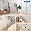 Gyykzz 36" Side Mount Stair Cable Railing Post for 28-38