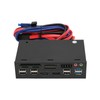 Media Dashboard 5.25in USB3.0 5Gbps Transmission LED Indicator Support M2