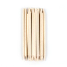 20PC Wooden Stick for Nails Double Sided Cuticle Pusher Remover Nail Art Manicure Pedicure Tool Gel Nail Remover for Home and Salon Manicure Use Tools and Accessories