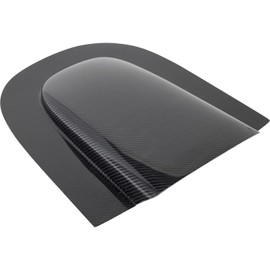Shelby GT350 Compatible with Mustang-Style Carbon Fiber Hood Scoop, 24 x 16 x 3