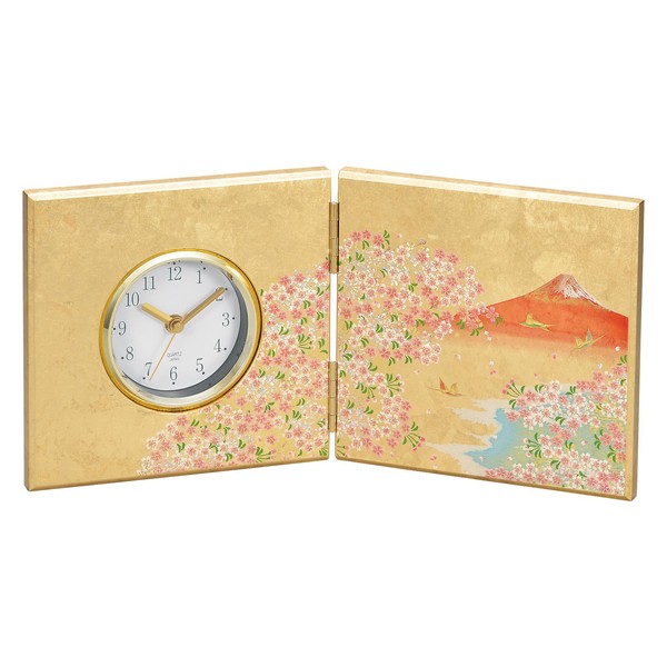 Canoe Hana Fuji Table Clock, Wall Clock, 15.6 x 1.6
