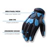 HANDLANDY Anti Vibration Gloves Men Impact Resistant Work Gloves, Padded
