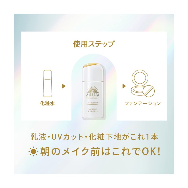 Anessa Day Serum Trial Set b, For Morning, Daytime Use