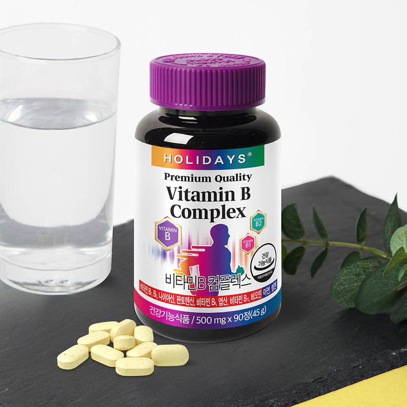 Holidays Vitamin B Complex 4 bottles, total 12 month supply