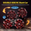 TOPMVP 2.4GHz RC Stunt Car,4WD Double-Sided Gesture Sensing RC Cars,360°Flips