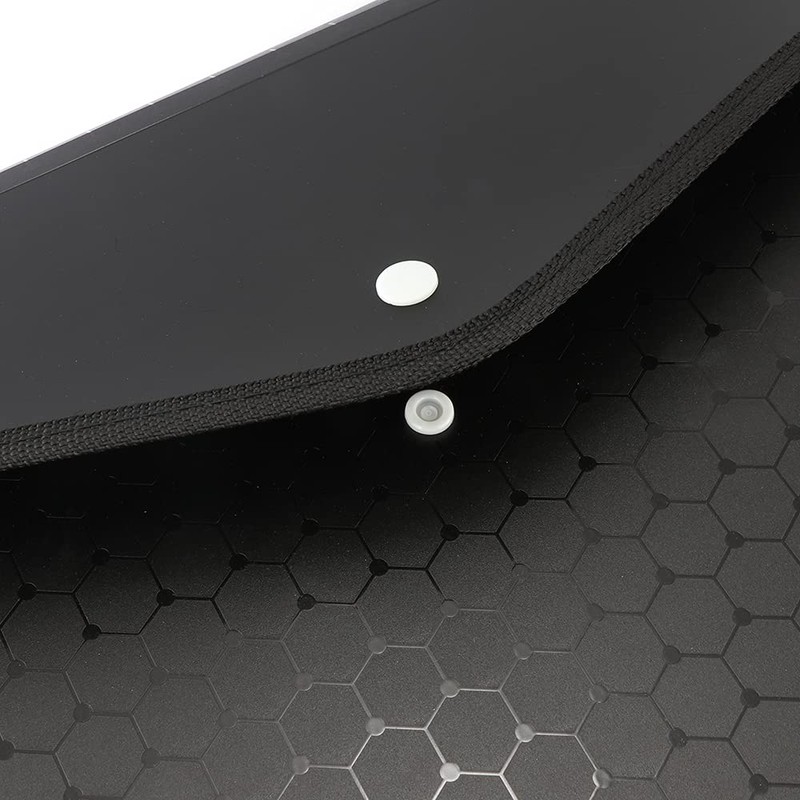 MPM Quality Plastic Folder for Documents - Document Bag with