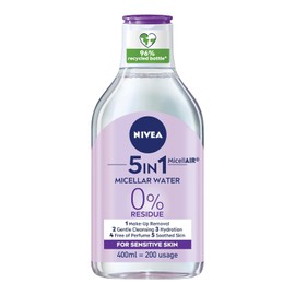 Nivea All Skin Type Make-Up Remover Micellar Water, 400 ml