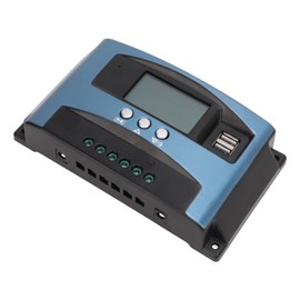 LCD Solar Charge Controller Solar Panel Controller Mobile Phone APP Remote Control Solar RegulatorRecharge 100A Discharge 30A
