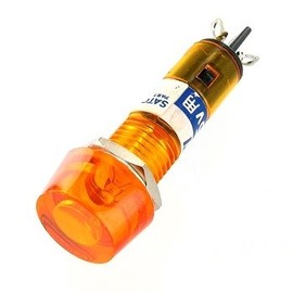 Sato Parts BN-5701-1-OR Neon Bracket, Cylindrical Type, AC100V-125V, Orange