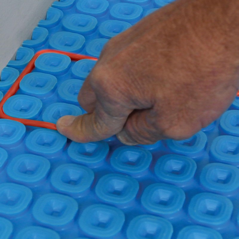 MAPEI Mapeheat Membrane Lightweight, Radiant Floor Heating, Uncoupling & Crack