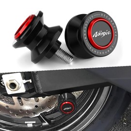 Motorcycle 8MM Swingarm Spools Sliders Fit For Ka.wasaki Ninja500 Ninja400 Ninja650 2023 2024 + Ninja 400 500 650 ZX6R ZX10R 1000 SX Rear Stand Frame Sliders ninja Swingarm Spools Accessories RD