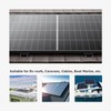 Callsun Solar Panel Mounting Z Brackets, Lightweight Aluminum Corrosion-Free Mounting