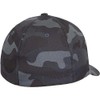 Fox Head Flexfit Cap, Black (Black Camo)