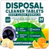 Sudstainables Garbage Disposal Cleaner Tablets 24-Pack - Sink Cleaner and